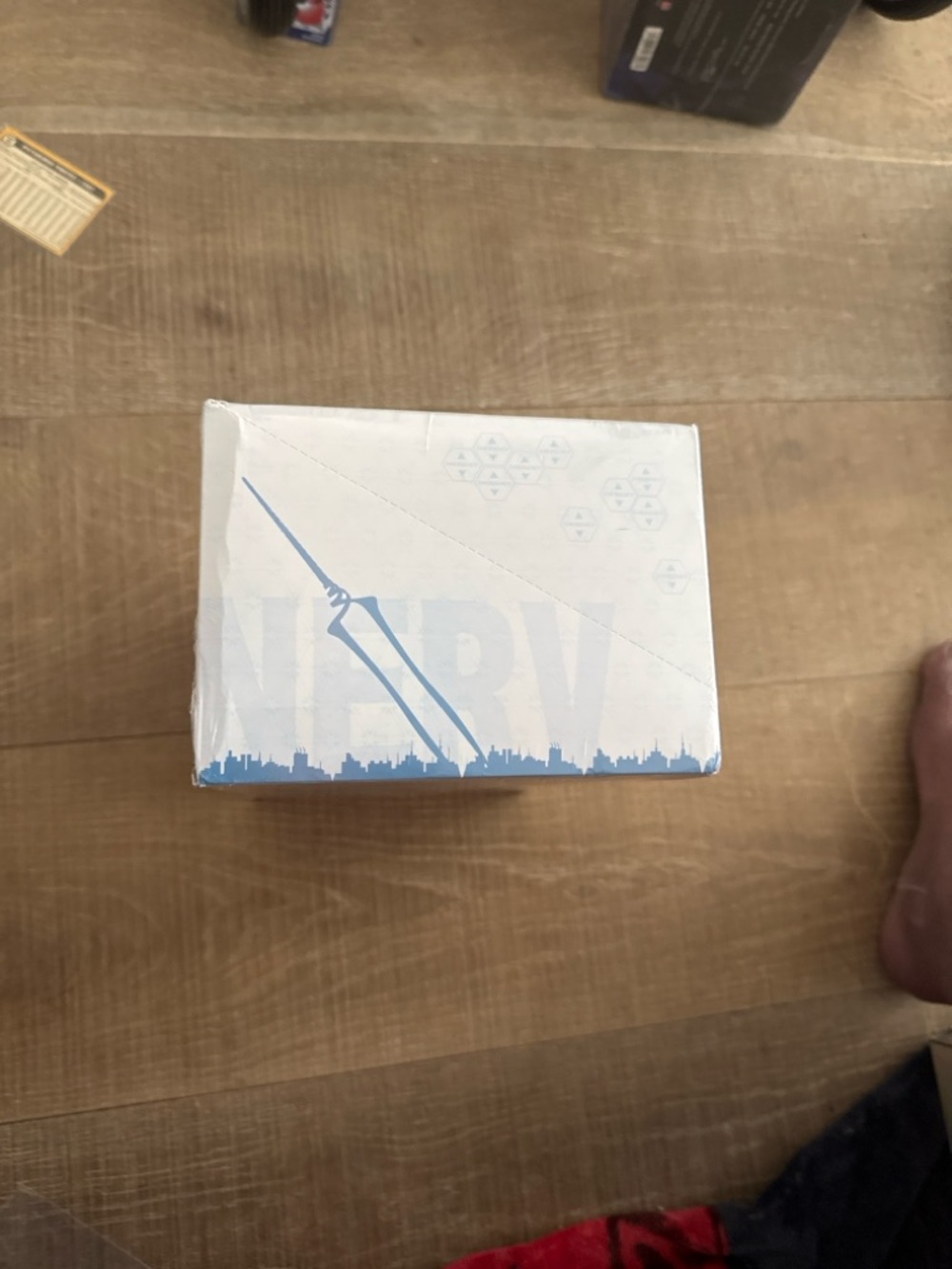 Blue & White Key/Card Holder - Brand: